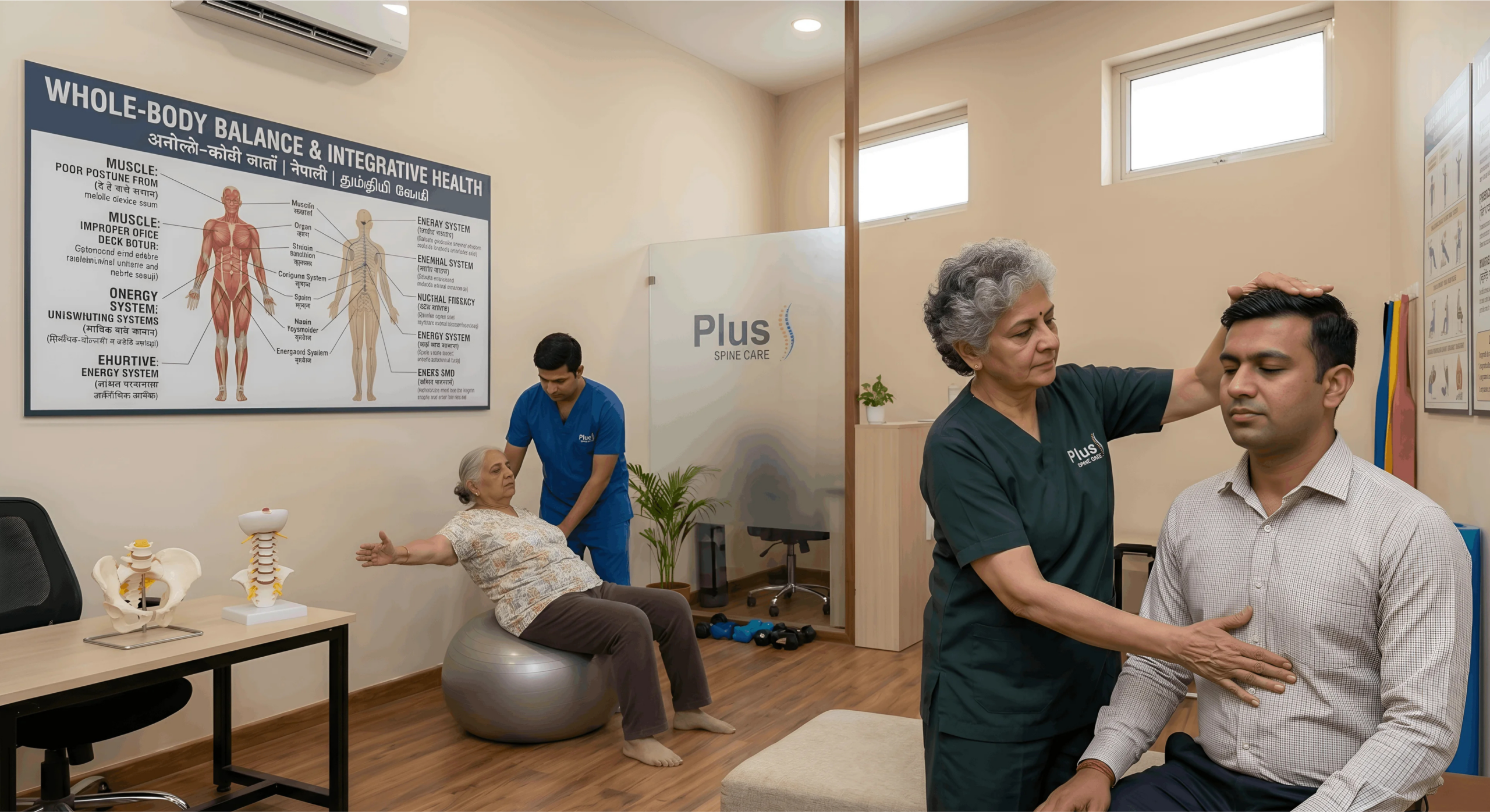 Osteopathic Treatment for Whole-Body Balance in plus spine care in Jaipur