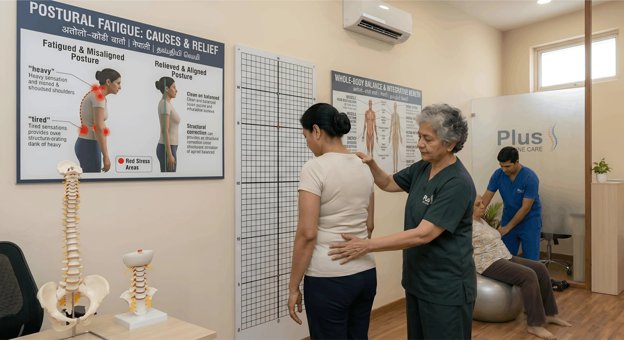 Postural fatigue Relief for those who feel heavy or tired due to structural imbalances in Jaipur