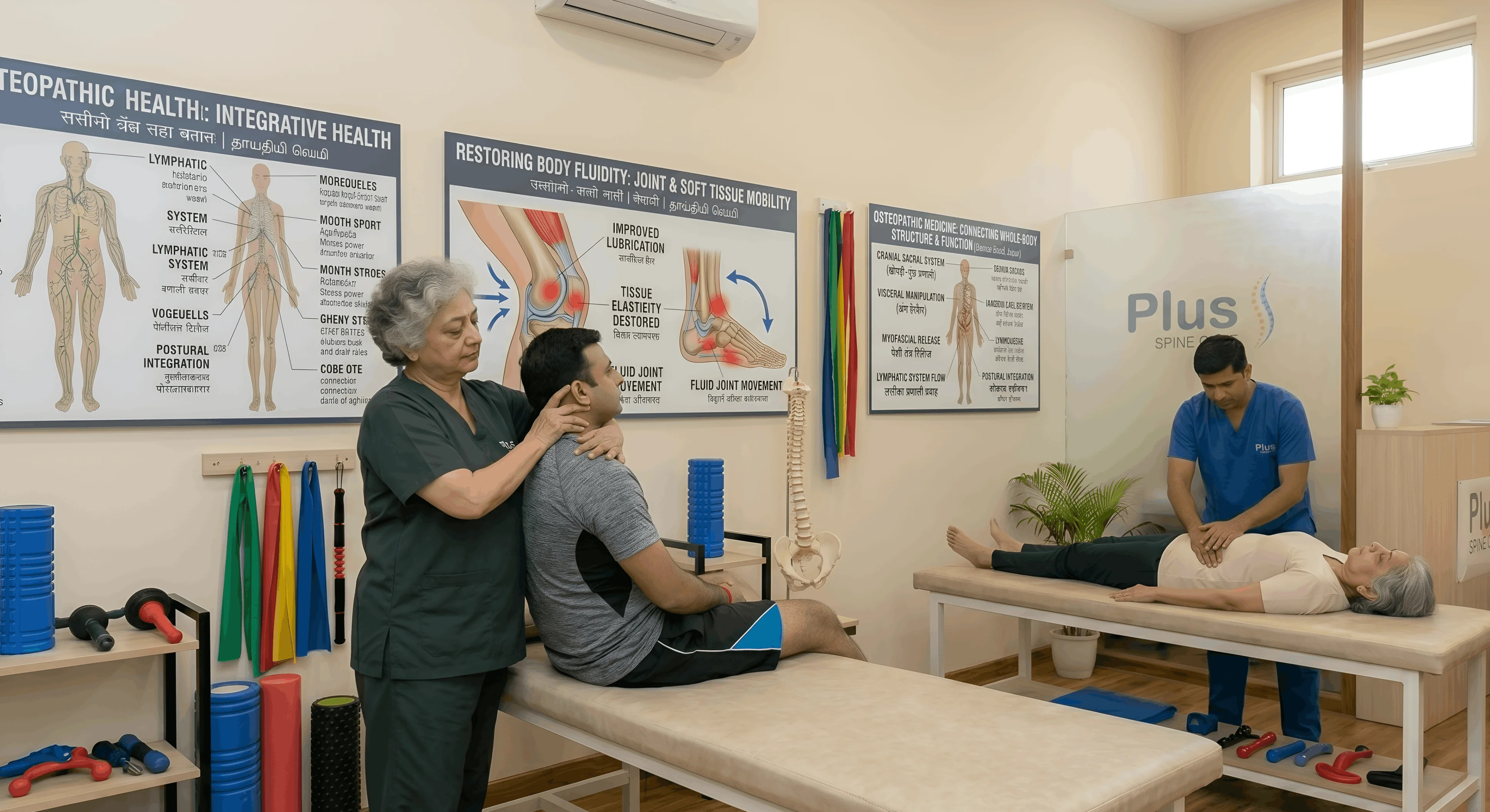 Our Osteopathy Approach at Plus Spine Care in Jaipur