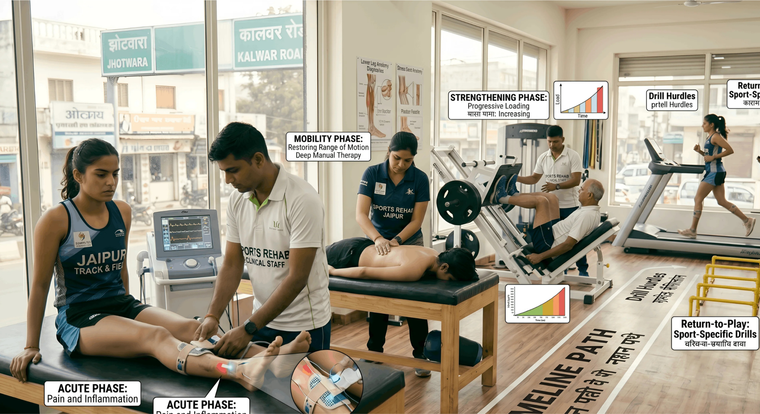 Recovery Plan and Rehabilitation Exercises in Jaipur
